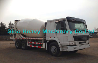 371 hp Manual 8cbm Concrete Mixer Trucks / EURO II HOWO Truck 6x4