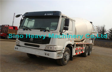 371 hp Manual 8cbm Concrete Mixer Trucks / EURO II HOWO Truck 6x4
