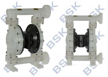 Polypropylene Air Operated Double Diaphragm Pump With Butterfly Valves