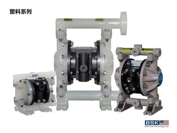 Polypropylene Air Operated Double Diaphragm Pump With Butterfly Valves