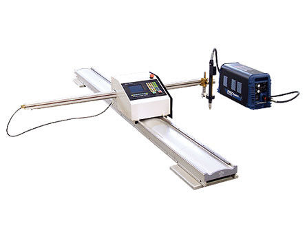 Máquina de corte portátil da chama do CNC, máquina de pólo claro para cortar a placa baixa leve de pólo
